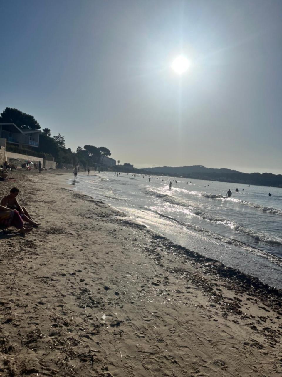Studio Cosy Avec Terrasse Sur La Plage La Seyne-sur-Mer Eksteriør billede